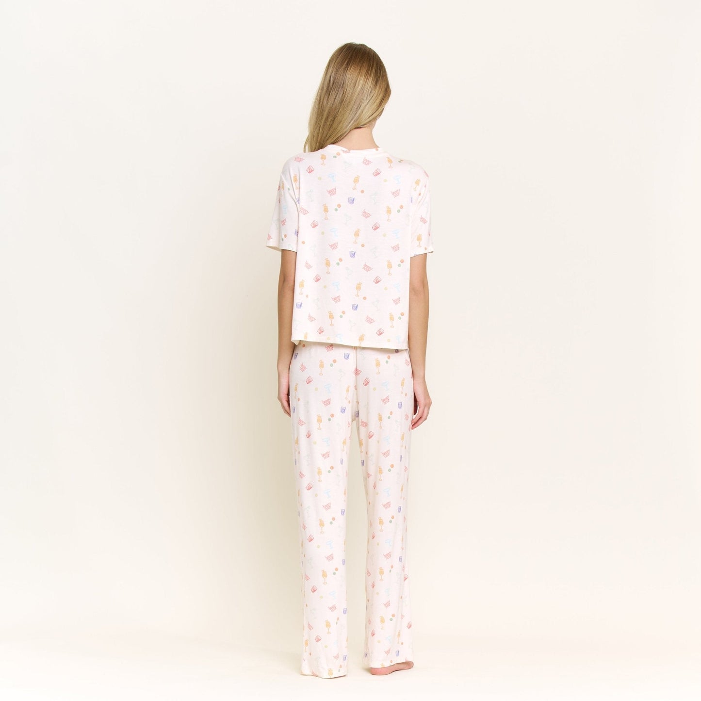 Honeydew All American Tee Pant Set in Happy Hour