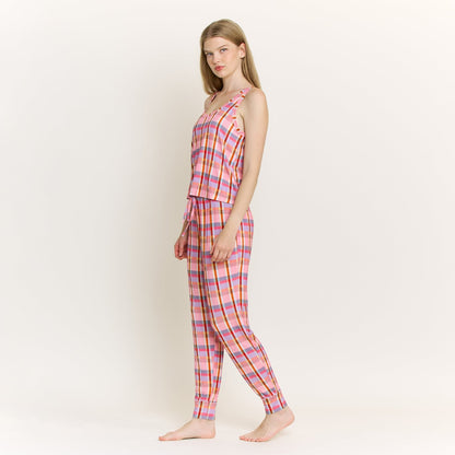 Honeydew All American Tank Pant Set in Madras