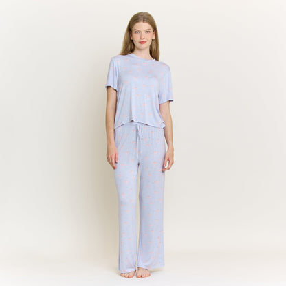 Honeydew All American Tee Pant Set in Moonbeam Rosé