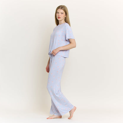 Honeydew All American Tee Pant Set in Moonbeam Rosé