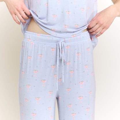 Honeydew All American Tee Pant Set in Moonbeam Rosé