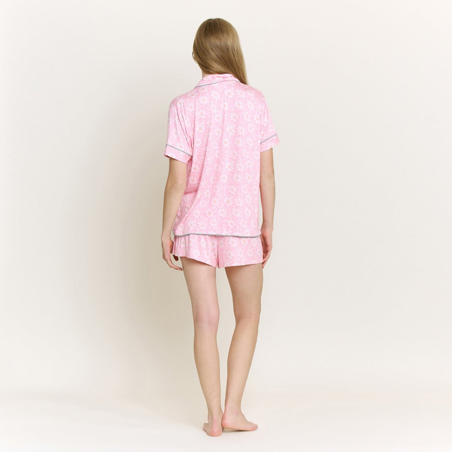 Honeydew All American Shortie PJ Set in Wistful Daisies