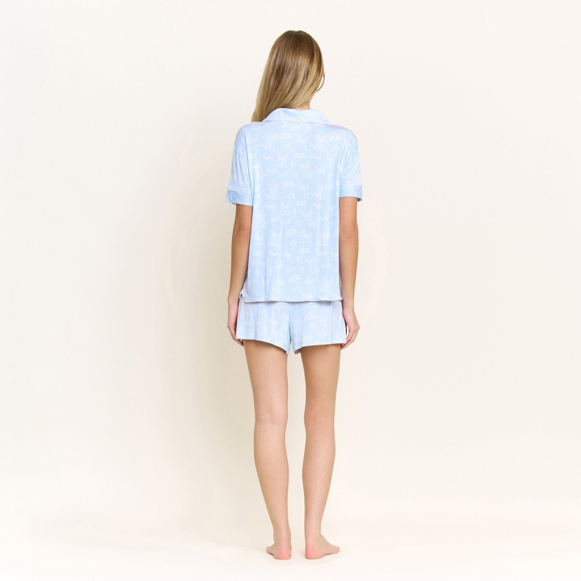 Honeydew All American Shortie PJ Set in Honeymoon Lingerie