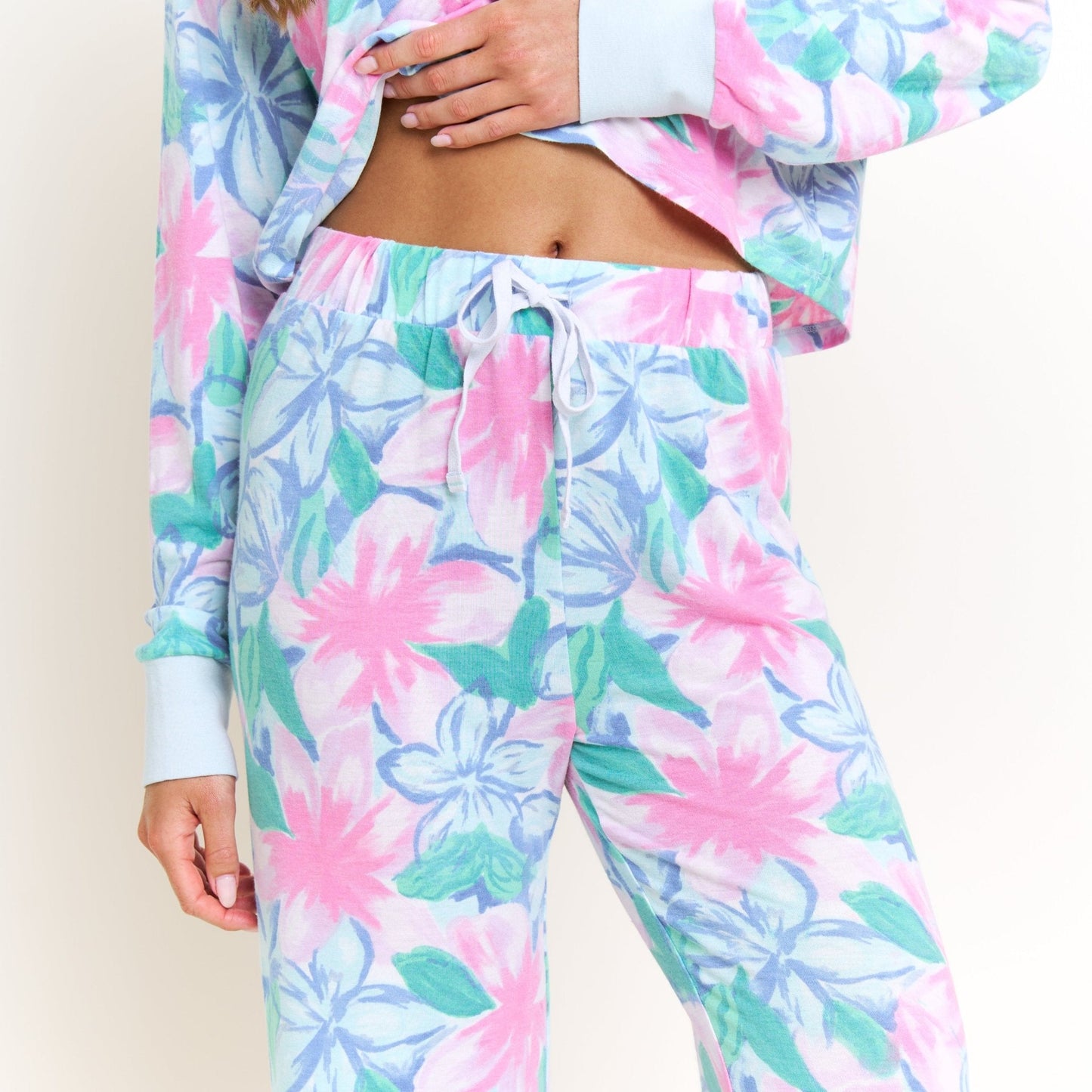 Honeydew Star Seeker Long Open Set in Daybreak Floral