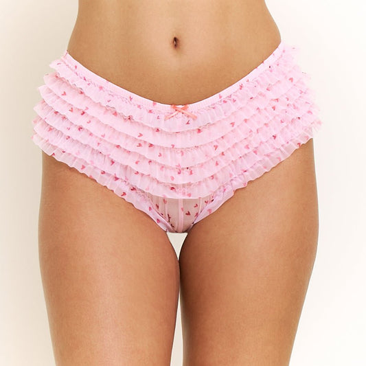Honeydew Rumba Hipster in Marzipan Hearts