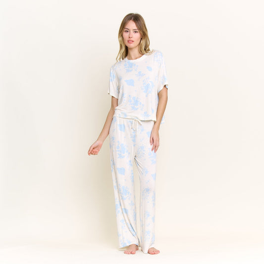 Honeydew All American Tee Pant Set In Honeymoon Floral