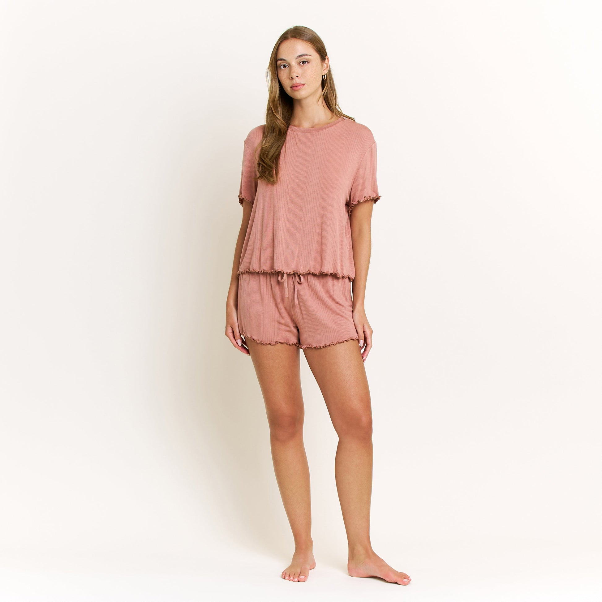 Honeydew Dreamland Shortie Set in Hazel