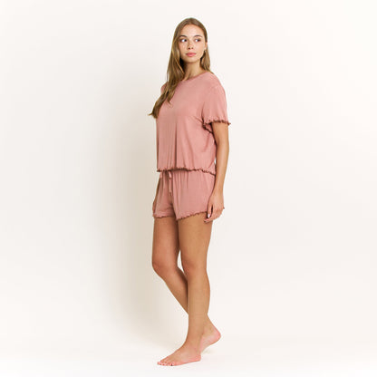 Honeydew Dreamland Shortie Set in Hazel