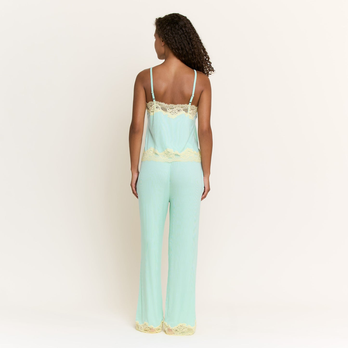 Honeydew Dream On Cami Pant Set in Meadow